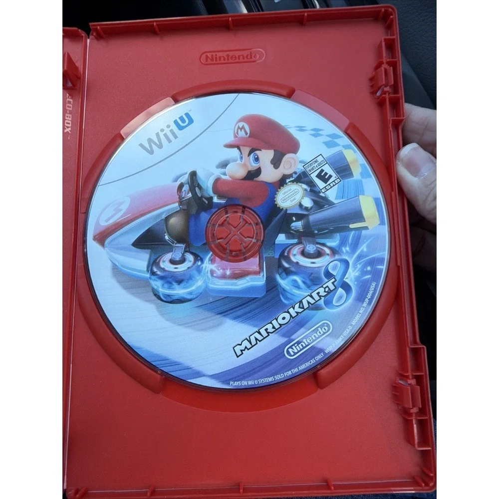 Nintendo Mario Kart 8 Wii U Manual Included Complete with Case and Disc CIB